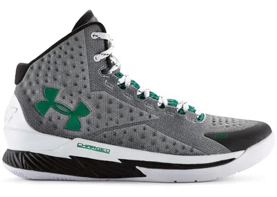 Pre-owned Under Armour Men's  Ua Curry 1 Golf Sneakers In White/black/persian In Multi