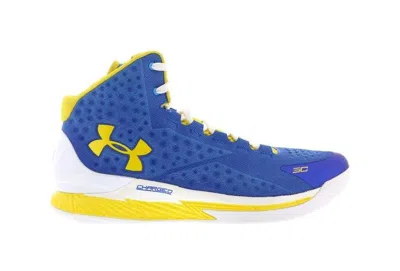 Pre-owned Under Armour Men's  Ua Curry 1 Home Sneakers In Royal/taxi