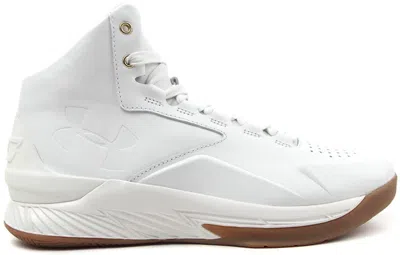 Pre-owned Under Armour Men's  Ua Curry 1 Lux Sneakers In White/gum