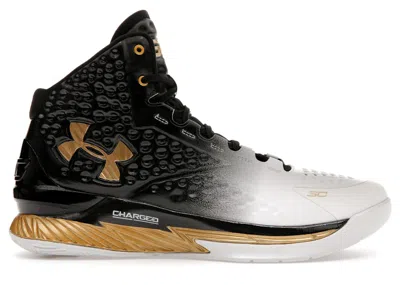 Pre-owned Under Armour Men's  Ua Curry 1 Mvp Sneakers In Black/gold In Multi