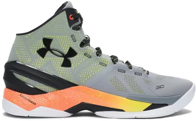 Pre-owned Under Armour Men's  Ua Curry 2 Iron Forges Iron (2015) Sneakers In Steal/sunbleached/black In Multi