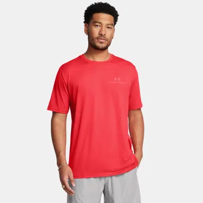 Under Armour Men's    Vanish Energy Short Sleeve Racer Red In Racer Red/racer Red