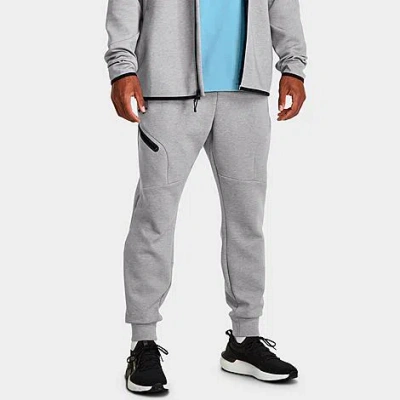 Under Armour Men's Unstoppable Fleece Jogger Pants In Gray