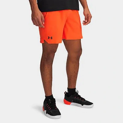 Under Armour Men's Vanish 6" Woven Shorts In Orange