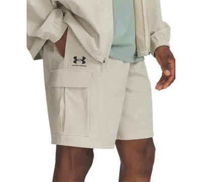 Under Armour Men's Vibe Woven Cargo Shorts In 289 Khaki