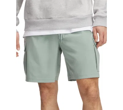 Under Armour Men's Vibe Woven Cargo Shorts In 348 Silica