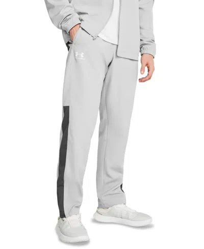 Under Armour Men's Brawler Performance Sport Pants In Mod Gry,castlerock