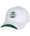 Under Armour Men's White Colorado State Rams Sideline Blitzing Accent Flex Hat In White