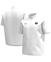 Under Armour Men's White Notre Dame Fighting Irish Motivate Quarter-zip Short Sleeve Sweatshirt In White