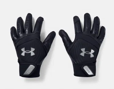 Under Armour Men's Yard Batting Gloves In Black/black/pitch Gray In Multi