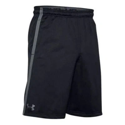 UNDER ARMOUR UNDER ARMOUR MENS BASKETBALL SHORTS 'NAVY'