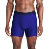 Under Armour Mens Performance Tech Boxer Brief- Solid 6 In 3pk