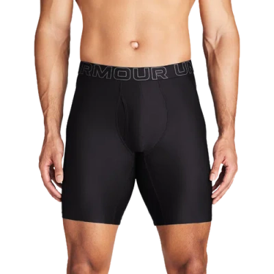 Under Armour Mens Performance Tech Boxer Brief- Solid 9 In 3pk -
