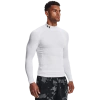 Under Armour Coldgear® Compression Men's Mock White In Black/white