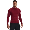 Under Armour Mens  Cg Armour Comp Mock In Cardinal/white