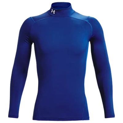 Under Armour Mens  Cg Armour Comp Mock In Royal/white