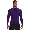 Under Armour Mens  Cg Armour Comp Mock In White/purple