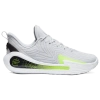 Under Armour Curry 12 'gravity' Unisex Basketball Shoes Halo Gray In Grey/black/volt