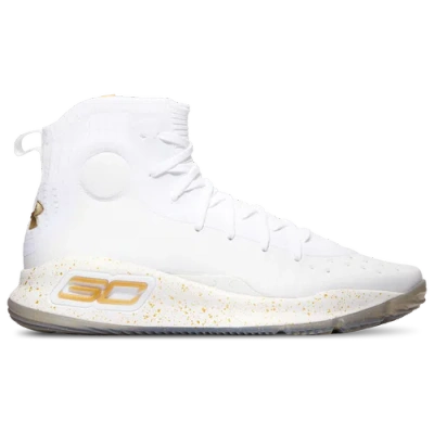 Under Armour Mens  Curry 4 Retro In Gold/white/white