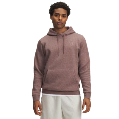 Under Armour Mens  Essential Fleece Hoodie In Pink