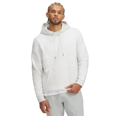 Under Armour Mens  Essential Fleece Hoodie In White