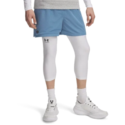 Under Armour Mens  Essential Mesh Shorts In Blue