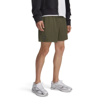 Under Armour Mens  Essential Mesh Shorts In Gray