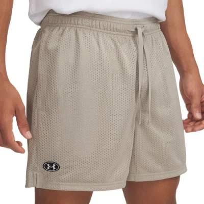 Under Armour Icon Mesh Shorts In Gray