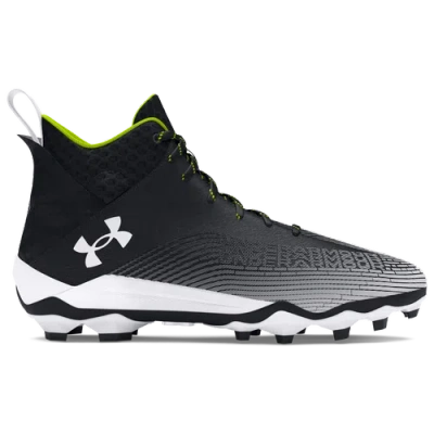 Under Armour Hammer 2.0 Mc 3027306-001 Mens Black White Football Cleats Gbnc1586