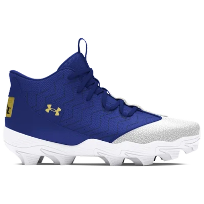 Under Armour Mens  Harper 9 Rm In White/royal/metallic Gold
