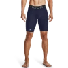 Under Armour Mens  Heatgear Armour 9compression Shorts In Midnight Navy/white