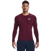 Under Armour Heatgear® Long Sleeve Men's In Maroon/white
