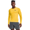 Under Armour Mens  Heatgear Armour Comp L/s T-shirt In Taxi/black