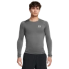 Under Armour Heatgear® Men's Long Sleeve Castlerock In White/castlerock