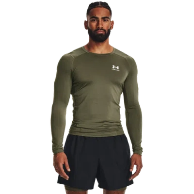 UNDER ARMOUR MENS UNDER ARMOUR HEATGEAR ARMOUR COMP L/S T-SHIRT