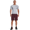 Under Armour Mens  Heatgear Armour Compression Short Sleeve Football T-shirt In Mod Gray/black