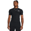 Under Armour Mens  Heatgear Og Compression Short Sleeve In Black/white