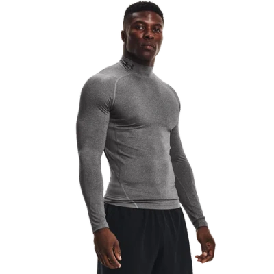 UNDER ARMOUR MENS UNDER ARMOUR HG ARMOUR COMP MOCK LONG SLEEVE