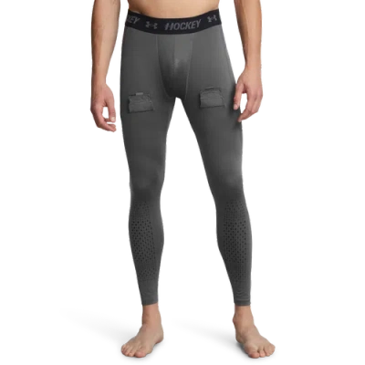 Under Armour Mens  Hockey Compression Legging In Gray
