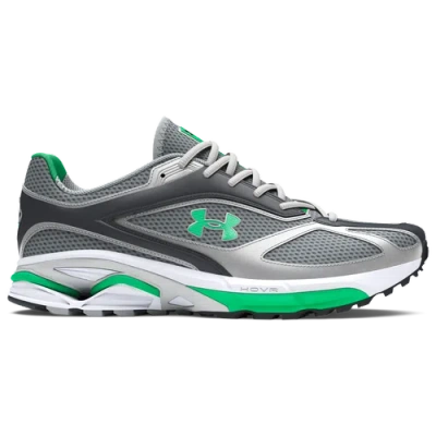 Under Armour Mens  Hovr Apparition In Grey/silver/green