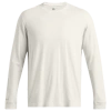 Under Armour Mens  Icon Charged Cotton Long Sleeve In Summit White/summit White
