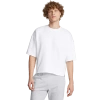 Under Armour Mens  Icon Fleece Short Sleeve Crew In White/black