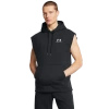 Under Armour Mens  Icon Fleece Sleeveless Hoodie In Black/white