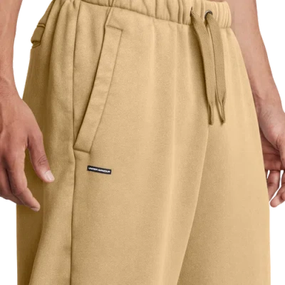 Under Armour Mens  Icon Hwt Flc Wash Os Pant In Brown