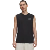 Under Armour Mens  Icon Sleeveless Tank In Black