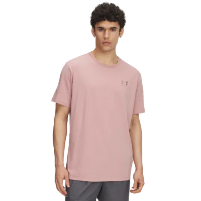 Under Armour Mens  Icon Tee In Pink