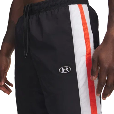 Under Armour Mens  Icon Woven Track Pant In Black
