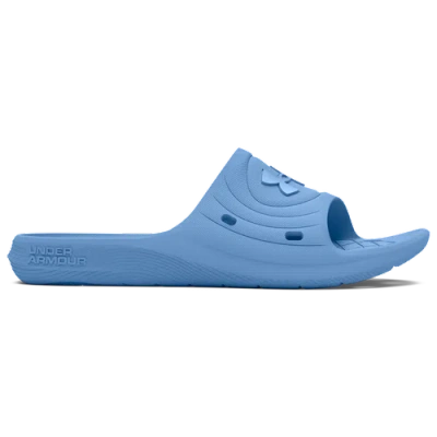 Under Armour Mens  Locker Slide Sl In Horizon Blue/horizon Blue/horizon Blue