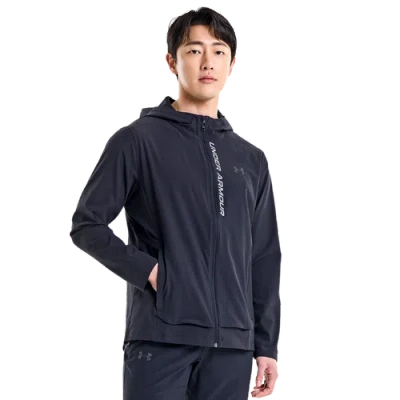Under Armour Mens  Outrun The Storm Jacket In Blue