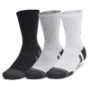 Under Armour Mens  Perf Tech 6 Pack Crew Socks In Jet Grey/mod Grey/mod Grey